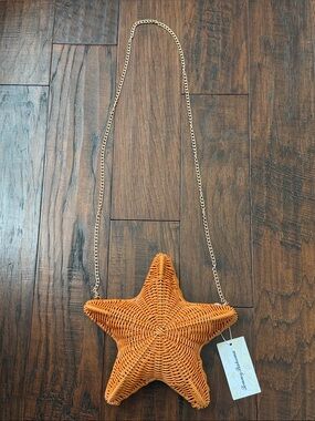 Tommy Bahama Starfish Woven Crossbody Bag